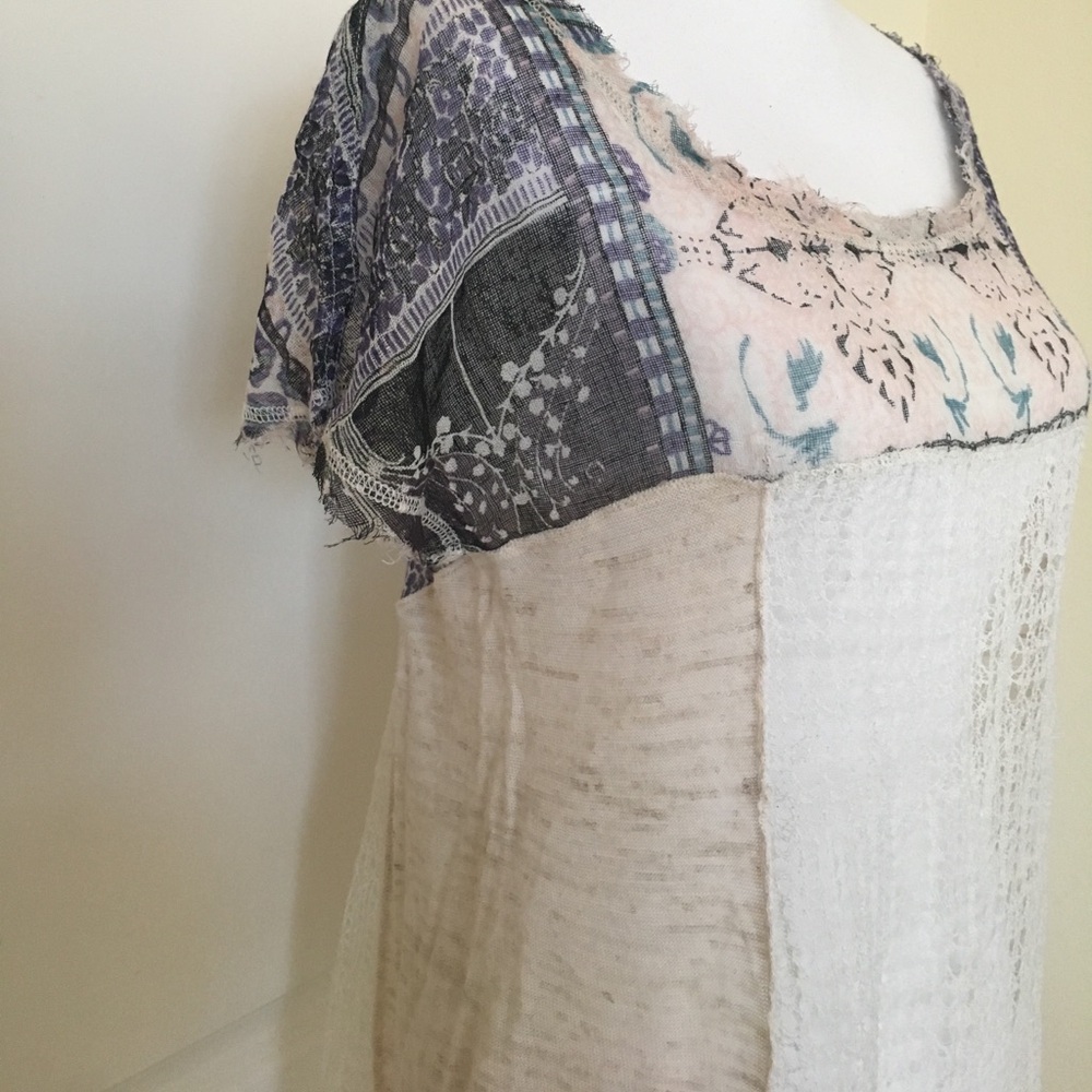 NWT Free People Women’s lilac comb Top‎ Size S - Picture 4 of 6